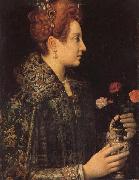 Sofonisba Anguissola A Young Lady in Profile oil painting on canvas
